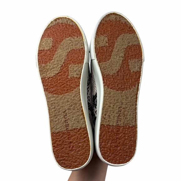 READ NWT Superga Snake Platform Sneakers Size US 8.5 - Picture 12 of 13